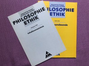 gebrauchtes Buch – Ekkehard Martens, Thomas H – Zeitschrift für Didaktik der Philosophie und Ethik: Jahrtausendwende