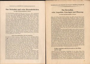 Gartenbau. Das Steinobst und seine Besonderheiten; Das Kernobst, seine Ansprüche, Unterlagen und Pflanzung; Die Stachelbeere und Ihre Kultur; Rettich, Radies und andere Wurzelgemüse; Die Gartenbeere und Ihre Kultur