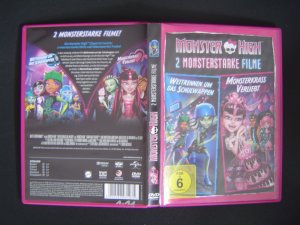 gebrauchter Film – DVD * Monster High, 2 Monsterstarke Filme: Wettrennen um das Schulwappen + Monsterkrass verliebt