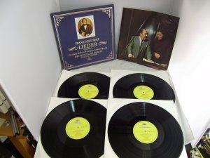 gebrauchter Tonträger – Franz Schubert Lieder Volume 3 LP-Box mit 4 LP´s