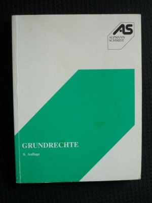 gebrauchtes Buch – Hans-Gerd Pieper – Grundrechte.