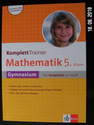 gebrauchtes Buch – Heike Homrighausen, Dirk Lehmann – Komplett Trainer Mathematik 5. Klasse - Gymnasium. Der komplette Lernstoff