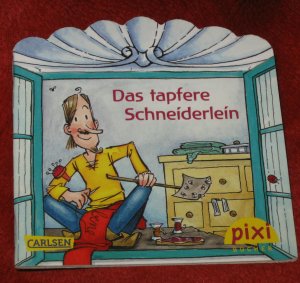 gebrauchtes Buch – Das tapfere Schneiderlein. Pixi Bücher 1968, Pixi Serie 217( Märchenstunde mit Pixi). Mini-Buch