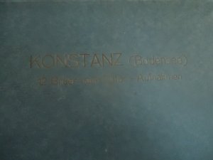 Konstanz (bodensee) - Zwölf bilder nach Naturaufnahmen - altes Heft