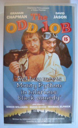 The Odd Job , VHS tape, David Jason, Graham Chapman, UK release