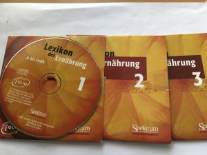 Lexikon der Ernährung (CDROM - AUSGABE) - 3 CDROM´s