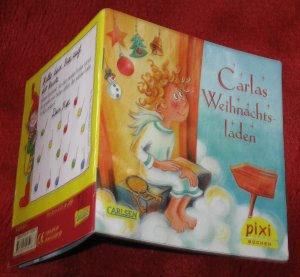 gebrauchtes Buch – Anna Zabo  – Carlas Weihnachtsladen. Pixi Bücher 2055,  Serie W 29 (Morgen kommt der Weihnachtsmann). Mini-Buch