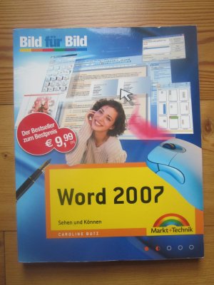 gebrauchtes Buch – Caroline Butz – Word 2007 - Sehen und Können