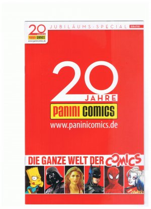 gebrauchtes Buch – 20 Jahre Panini Comics - Die ganze Welt der Comics - Gratis Comic