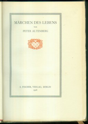 Märchen des Lebens.