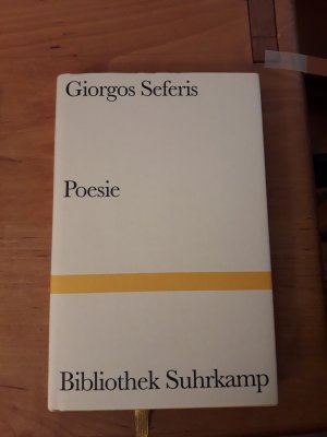 gebrauchtes Buch – Giorgos Seferis – Poesie