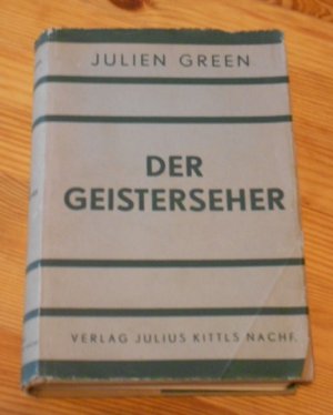 Der Geisterseher Dt. Erstausgabe 1934 mit Schutzumschlag