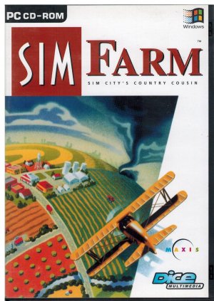 SIM Farm - Sim City's country cousin - Landwirtschaft-Simulation für alte Windows-Versionen oder DOS-Box.