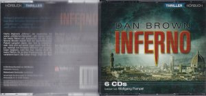 gebrauchtes Hörbuch – Dan Brown – Dan Brown - Inferno- Thriller - Hörbuch - 6 CD`s gelesen von Wolfgang Pampel