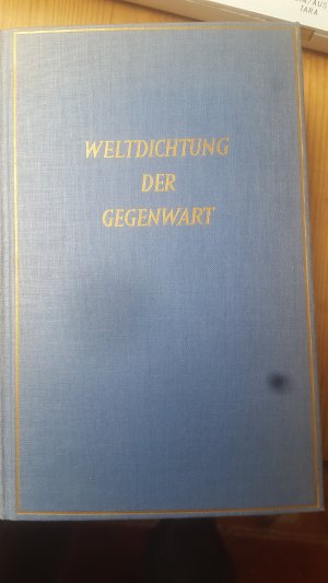 antiquarisches Buch – Wilhelm Grenzmann – Weltdichtung der Gegenwart  - Probleme und Gestalten