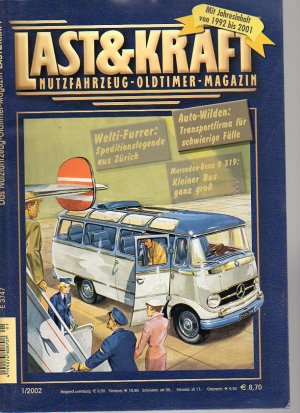 gebrauchtes Buch – R302 Last & Kraft. Nutzfahrzeug-Oldtimer-Magazin. Heft 1/2002. 62 Seiten