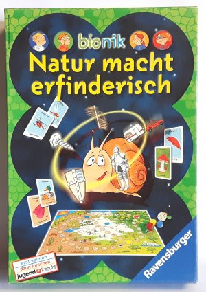 gebrauchtes Spiel – Bionik - Natur macht erfinderisch 2000 Ravensburger Spieleverlag - für 1 bis 4 Spieler - ab 9 Jahren - Spieldauer ca 30 Minuten