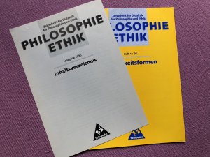 gebrauchtes Buch – Zeitschrift für Didaktik der Philosophie und Ethik: Höflichkeitsformen