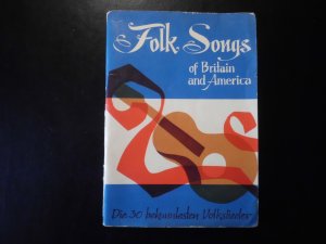 antiquarisches Buch – Folk Songs of Britain and America