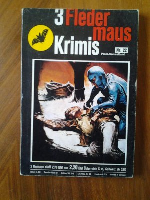 Feldermaus-Krimis Sammelband/Auslese Nr.22 Verlag Pabel