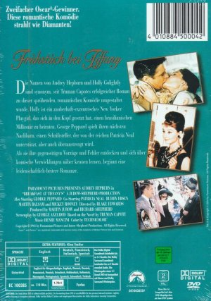 neuer Film – Blake Edwards – FRÜHSTÜCK BEI TIFFANY. Leidenschaftliche Romanze.