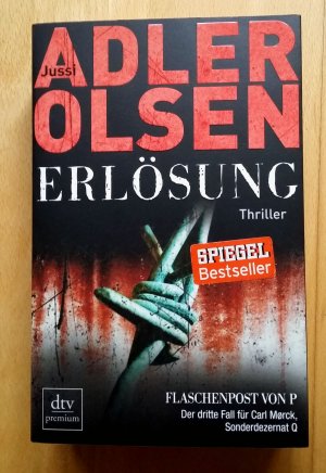 gebrauchtes Buch – Jussi Adler-Olsen – Erlösung - Der dritte Fall für Carl Mørck, Sonderdezernat Q Thriller