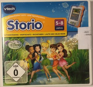 gebrauchtes Spiel – VTech 80-280304 - Lernspiel Tinkerbell - Ein Sommer voller Abenteuer - Multimediales Lernsystem Storio 5-8 Jahre