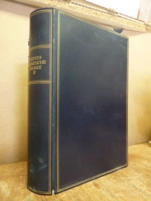 Heinrich Heines Sämtliche Werke, Vierter (4.) Band,, unter Mitwirkung von Jonas Fränkel, Ludwig Krähe, Albert Leitzmann und Julius Petersen herausgegeben […]