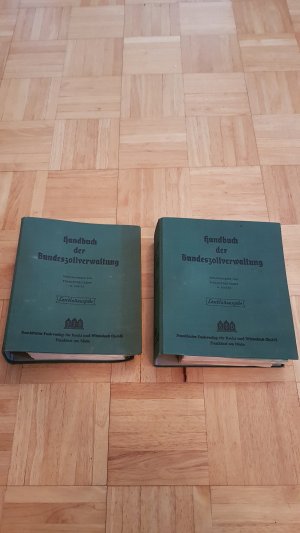 Handbuch der Bundeszollverwaltung Teil 1 + Teil2