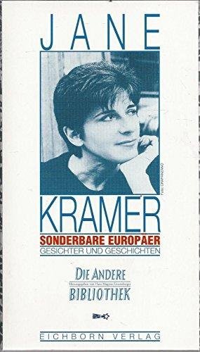 gebrauchtes Buch – Jane Kramer – Sonderbare Europäer. Gesichter und Geschichten