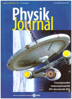 gebrauchtes Buch – Hrsg. Deutsche Physikalische Gesellschaft – Physik Journal - August/September 2017