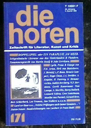 die horen. Zeitschrift für Literatur, Kunst und Kritik. Nr. 171. 38. Jg./Bd. 3.