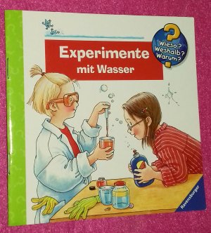 gebrauchtes Buch – Angela Weinhold – Wieso? Weshalb? Warum? EXPERIMENTE mit WASSER. Mini-Buch