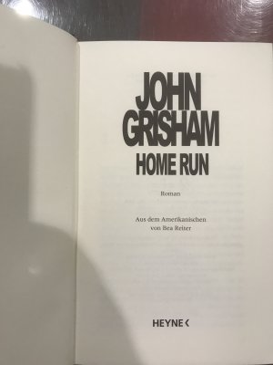 gebrauchtes Buch – John Grisham – Home Run