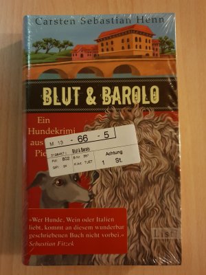 gebrauchtes Buch – Henn, Carsten Sebastian – Blut & Barolo