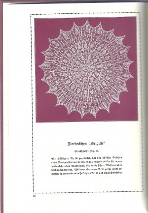 gebrauchtes Buch – Niedner, Marie; Villforth – Kunststricken II Reprint nach dem Orginal von 1924