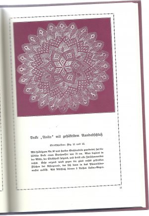 gebrauchtes Buch – Niedner, Marie; Villforth – Kunststricken II Reprint nach dem Orginal von 1924