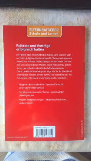 gebrauchtes Buch – Referate und Vorträge erfolgreich halten - 5.-7. Klasse