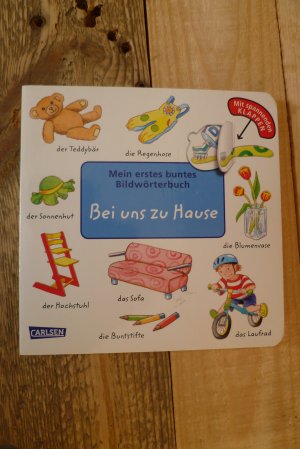 Mein erstes buntes Bilderwörterbuch. Bei uns zu Hause