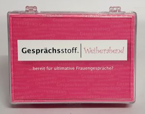 Gesprächsstoff Weiberabend A2 2007 Kylskapspoesi 41003 - ab 16 Jahren - für 2 bis 10 Spieler - Spieldauer ca. 45 Minuten