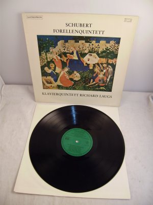 gebrauchter Tonträger – Schubert – Schubert Forellenquintett Klavierquintett Richard Laugs LP