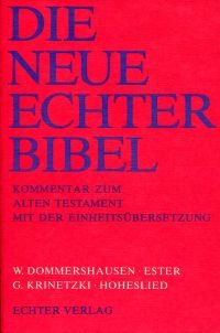 gebrauchtes Buch – Dommershausen, Werner/Krinetzki – Ester. Hoheslied.