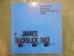 gebrauchtes Buch – Allgemeiner Deutscher Automobil-Club e – Jahres Rückblick 1963