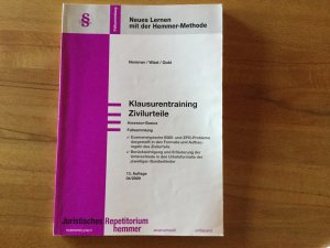 Klausurentraining Zivilurteile