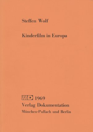 Kinderfilm in Europa. Darstellung der Geschichte, Struktur und Funktion des Spielfilmschaffens für Kinder in der Bundesrepublik Deutschland, CSSR. Republik […]