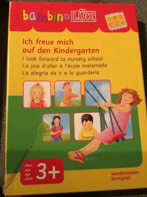 gebrauchtes Buch – Michael Junga – bambinoLÜK-Sets / bambinoLÜK-Set - Ich freu mich auf den Kindergarten: ab 3 Jahren