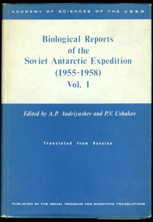 antiquarisches Buch – E. P. Pavlovskii – Biological Reports of the Soviet Antarctic Expedition (1955 - 1958) Vol. 1