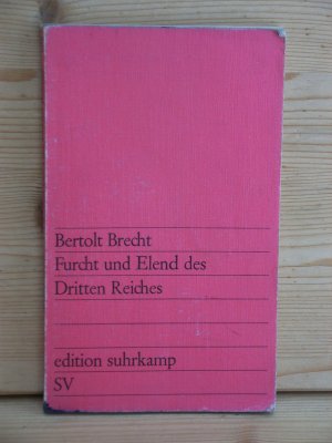 gebrauchtes Buch – bertolt brecht – "furcht und elend des dritten reiches"