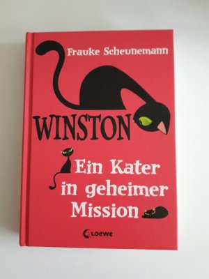 gebrauchtes Buch – Frauke Scheunemann – Winston - Ein Kater in geheimer Mission * Katze * Tiere Kriminalfall * Frauke Schunemann *