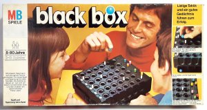 gebrauchtes Spiel – Black Box - Listige Taktik und ein gutes Gedächtnis führen zum Erfolg 1977 MB Spiele - ab 8 Jahren - für 2 - 6 Spieler - Spieldauer ca 30 Minuten